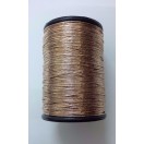 COPPER - 120 Yards - Lurex Zari Jari Sparkle Shiny Thread Yarn Cord Dori - For Crochet Jewelry Handicraft Knitting Artwork DIY